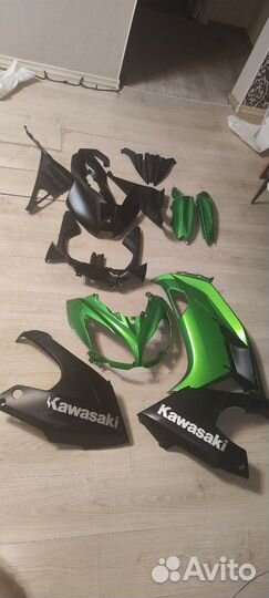 Пластик на Kawasaki Ninja 650 2012-2016 г