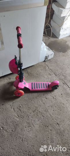 Самокат детский двухколесный бу