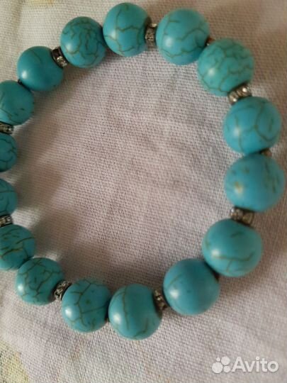 Браслет из бирюзы
