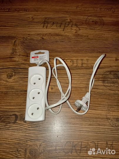 Сетевой удлинитель 1.5 метра