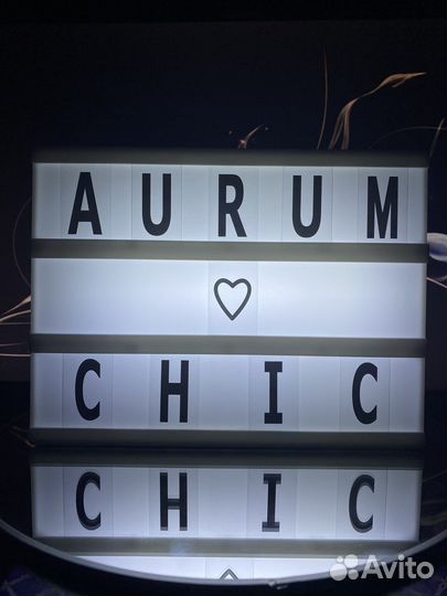 С вашей надписью Светильник ночник лайтбокс