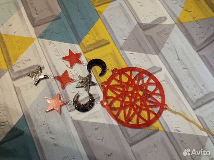 Ловец снов из эпоксидной смолы