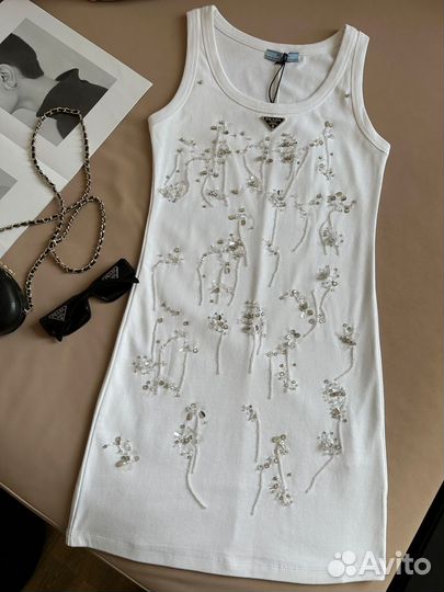 Платье майка prada premium