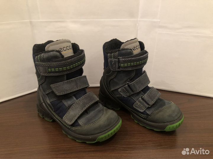 Детские зимние ботинки ecco 30