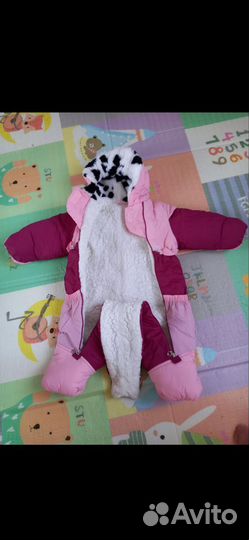 Зимний комбинезон для девочки