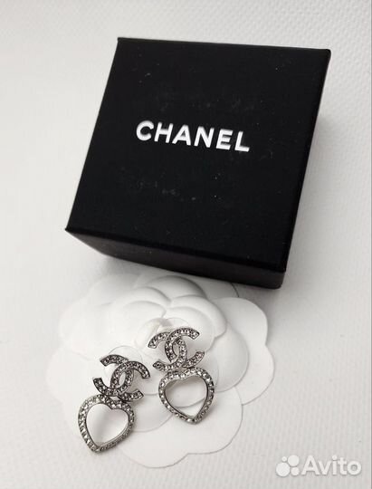 Серьги Chanel оригинал