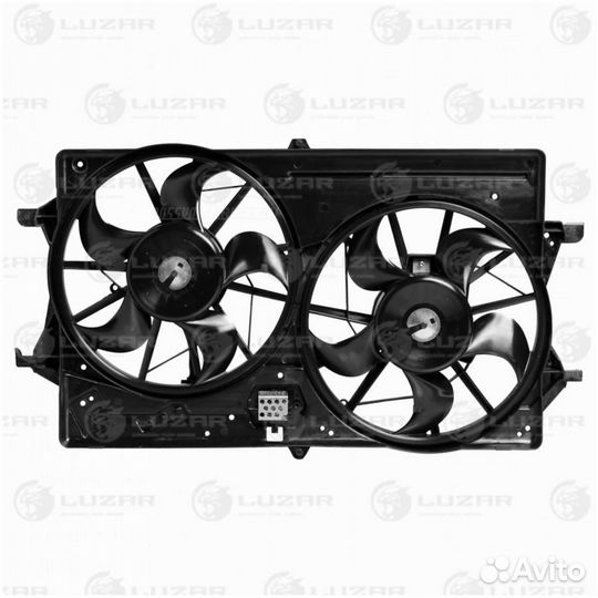 Luzar LFK 1054 Э/вентиляторы охл. с кожухом (2 вен