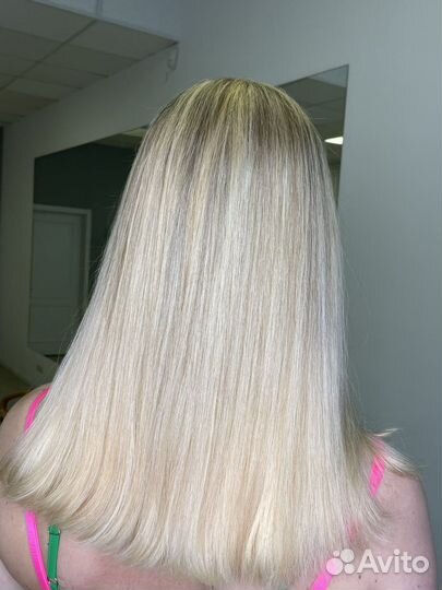 Окрашивание волос модель