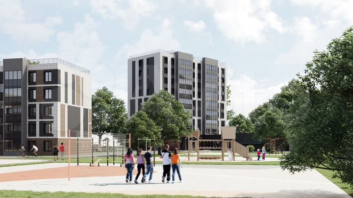 3-к. квартира, 62,6 м², 1/5 эт.