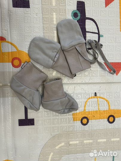 Lenne baby варежки и пинетки