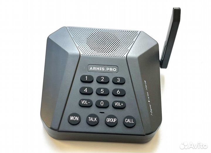 Настольная портативная рация на радиочастотах