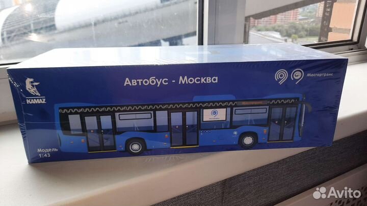 Модель автобуса мосгортранс
