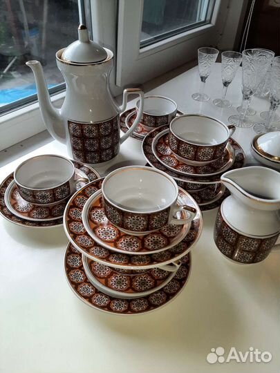 Рижский кофейный сервиз