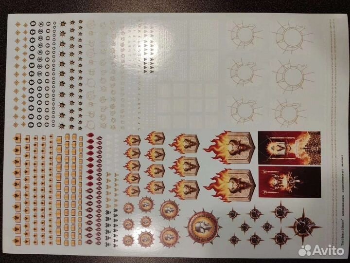 Декали Вархаммер 40000 Warhammer