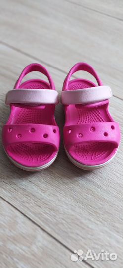 Босоножки crocs на девочку С4 13см