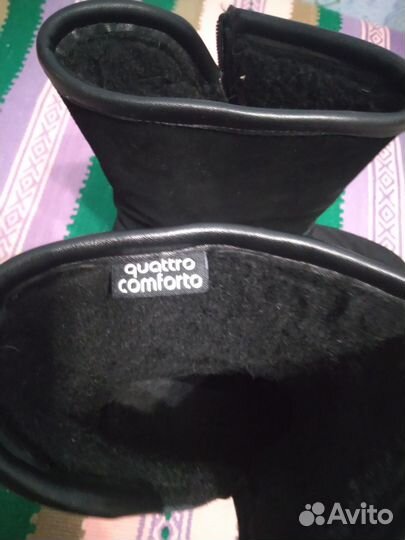 Полусапоги женские зимние 38