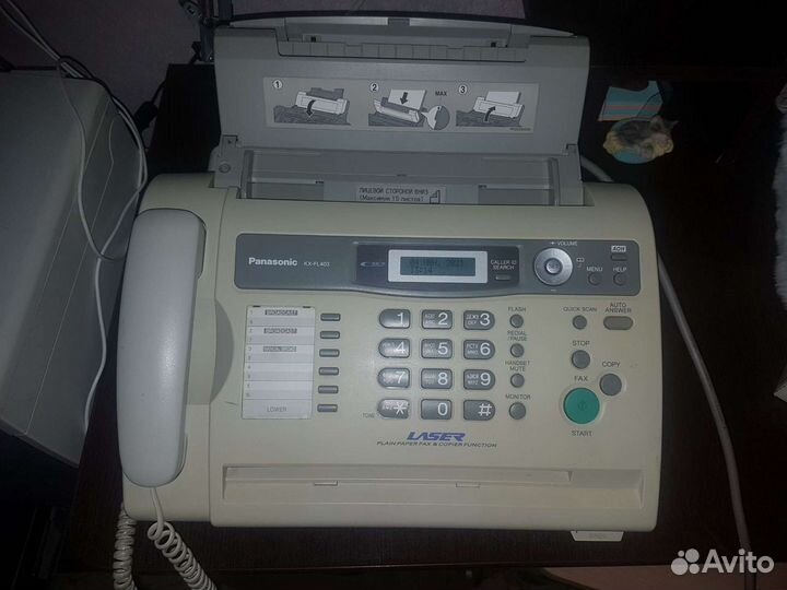 Факс Panasonic kx-fl 403, лазерный принтер