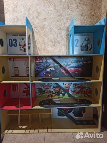 Стоянка для детских машинок