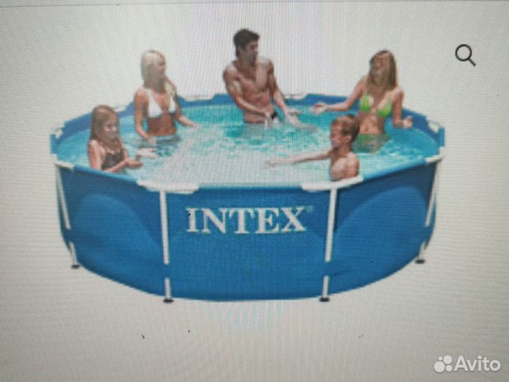 Каркасный бассейн бу