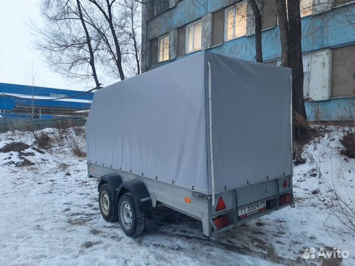 Тент на легковой прицеп