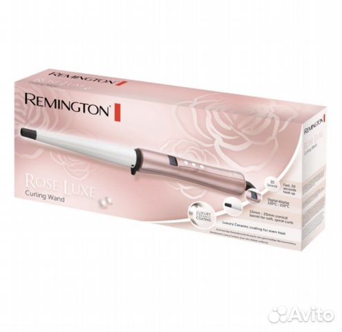 Конические щипцы плойка Remington Rose Luxe CI9525