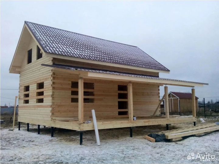 Строительство мансардной крыши