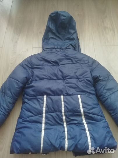 Зимняя куртка на девочку на 116 см