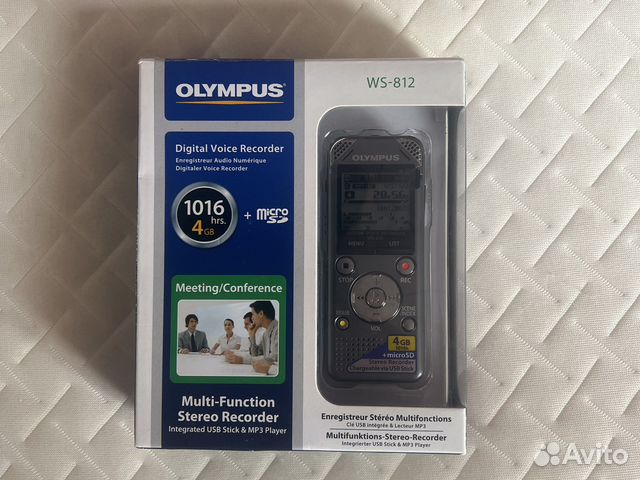 Диктофон olympus ws-812