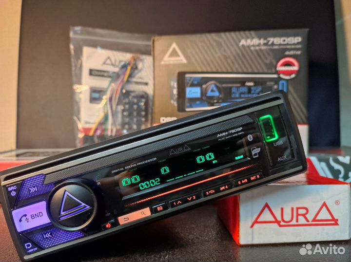 Автомагнитола aura AMH-76DSP (2023)