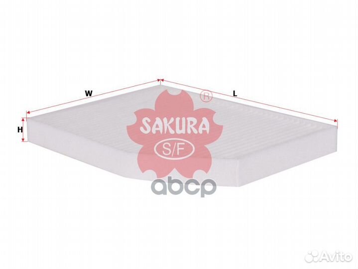 Фильтр салонный BMW 3 2,0 CA30130 CA30130 Sakura