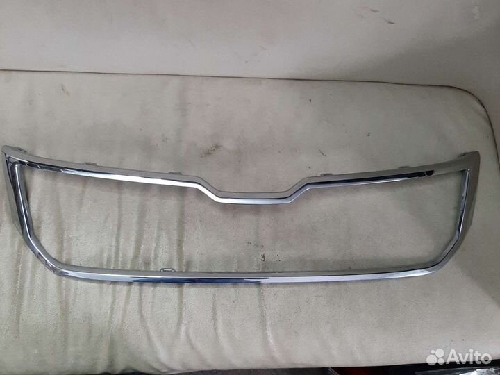 Хром решетки радиатора шкода кодиак