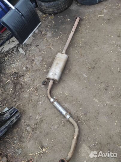 Резонатор Hyundai Getz рестайлинг