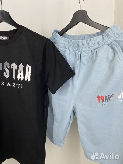 Комплект шорты и футболка мужской Trapstar