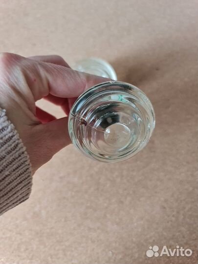 Ручка дверная винтажная СССР стеклянная