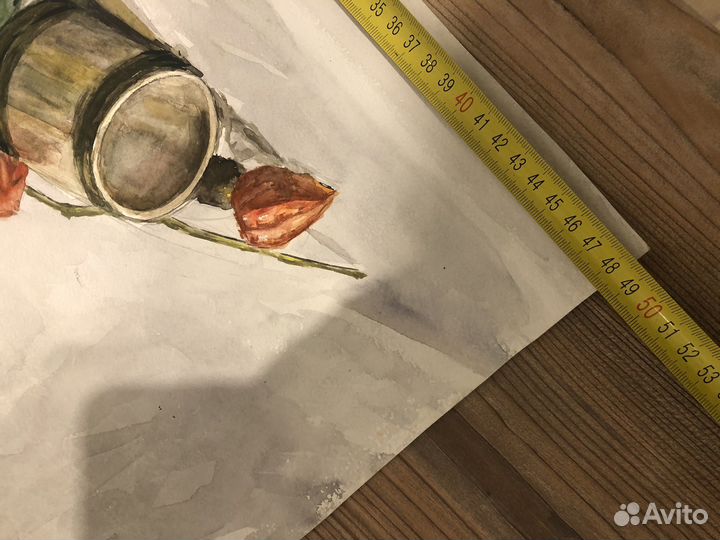 Картина натюрморт акварель