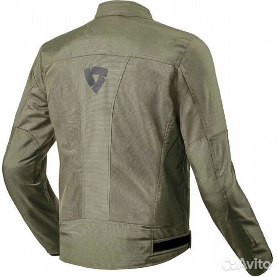 Текстильная мотокуртка revit Eclipse Green (M)
