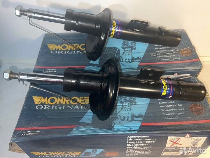Амортизаторы передние новые Monroe Peugeot 306