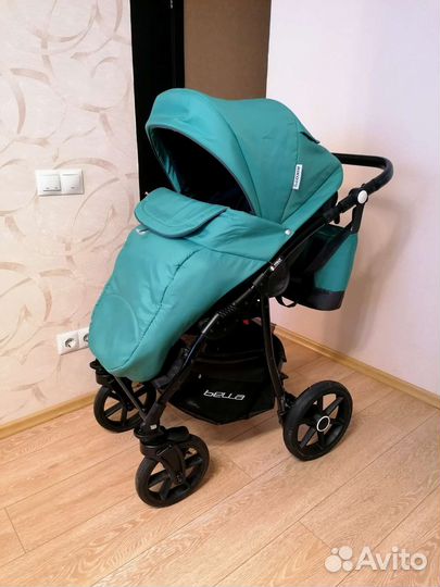Коляска Riko Bella 3в1 Малахит