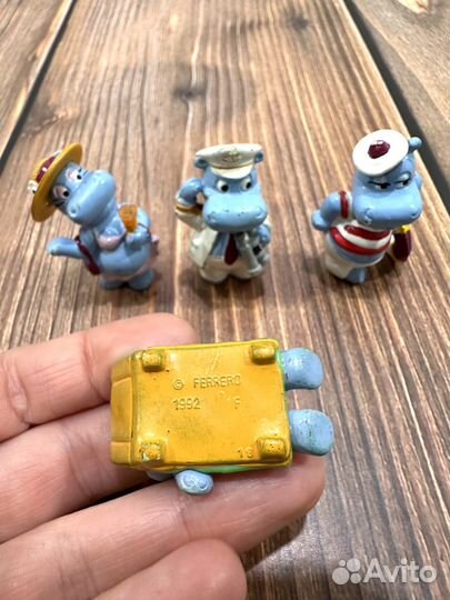 Киндер сюрприз бегемоты на каникулах 90-е