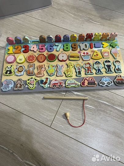 Сортер с магнитной рыбалкой