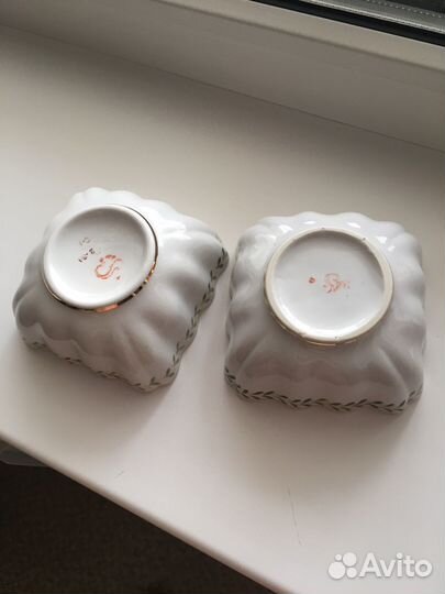 Салатники фарфор СССР