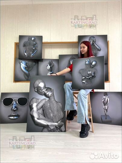 Потрясающие картины Мартинакиса в интерьер / Арт 7