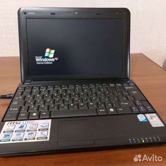 Нетбук MSI Wind U100