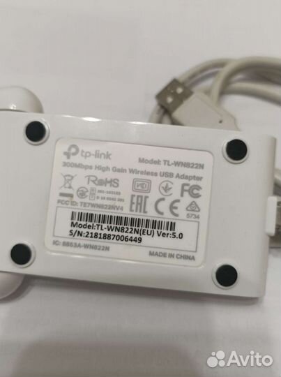 Wifi адаптер tp link tl-wn822n