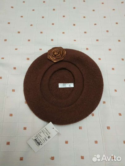 Берет женский 100 шерсть