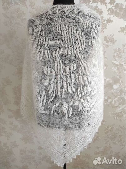 Пуховый платок Косынка