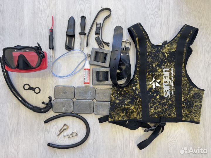 Снарежение для подводной охоты