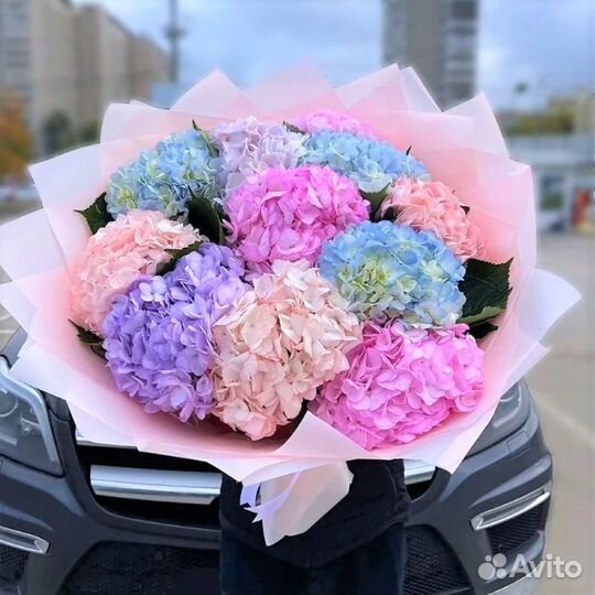 Роскошные Букеты из Гортензий