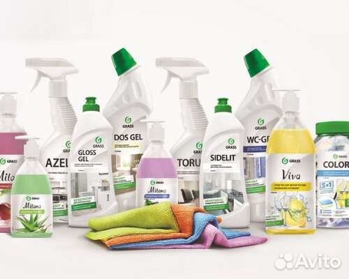 Бытовая и профессиональная химия для дома и офиса