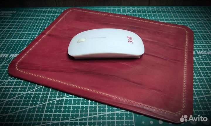 Подставка из кожи под стакан